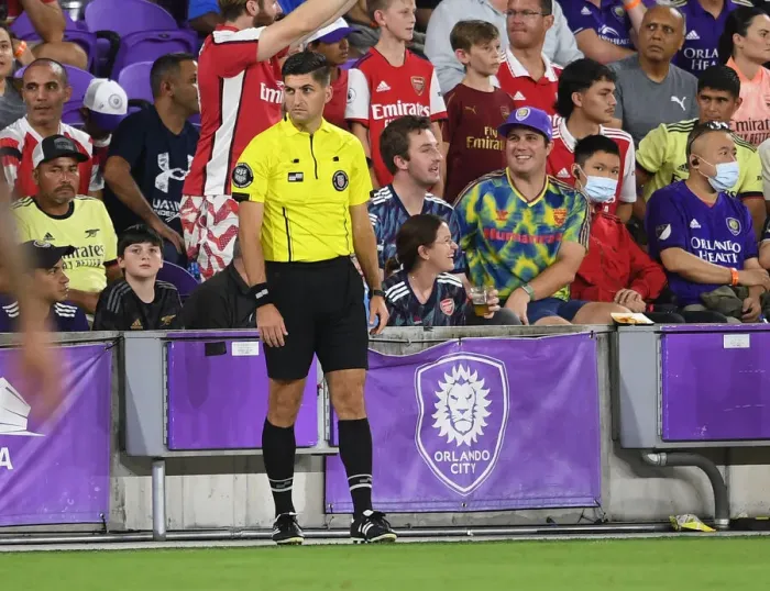 Framed Print : Arsenal vs Orlando City SC: Battle at Exploria Stadium (July 20, 2022)