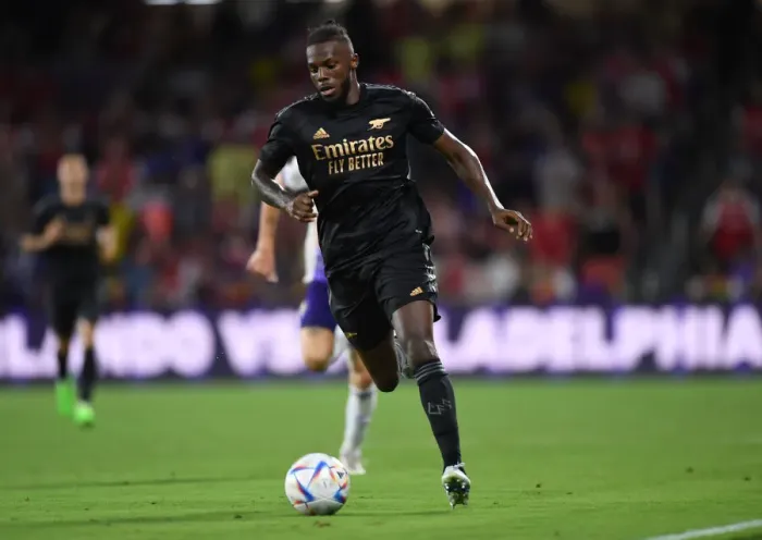 Framed Print : Arsenal vs Orlando City SC: Nuno Tavares in Pre-Season Action