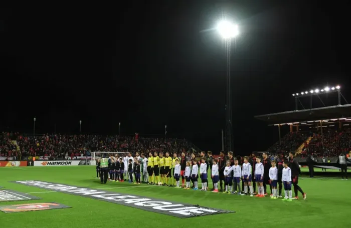 Framed Print : Arsenal vs Ostersunds FK: Europa League Showdown Framed Print : Arsenal vs Ostersunds FK: Europa League Showdown