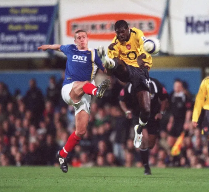 Framed Print : Arsenal vs. Portsmouth: 1-1 Stalemate at Fratton Park, FA Premiership, 2006 Framed Print : Arsenal vs. Portsmouth: 1-1 Stalemate at Fratton Park, FA Premiership, 2006
