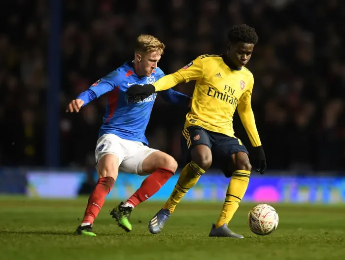 Framed Print : Arsenal vs. Portsmouth: FA Cup Fifth Round Clash at Fratton Park, March 2020 Framed Print : Arsenal vs. Portsmouth: FA Cup Fifth Round Clash at Fratton Park, March 2020