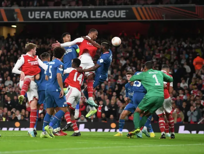 Framed Print : Arsenal vs PSV Eindhoven: Europa League Clash at Emirates Stadium Framed Print : Arsenal vs PSV Eindhoven: Europa League Clash at Emirates Stadium