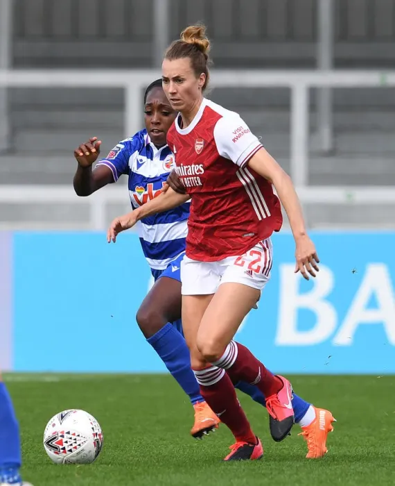 Framed Print : Arsenal vs Reading Women: A Battle in the FA WSL