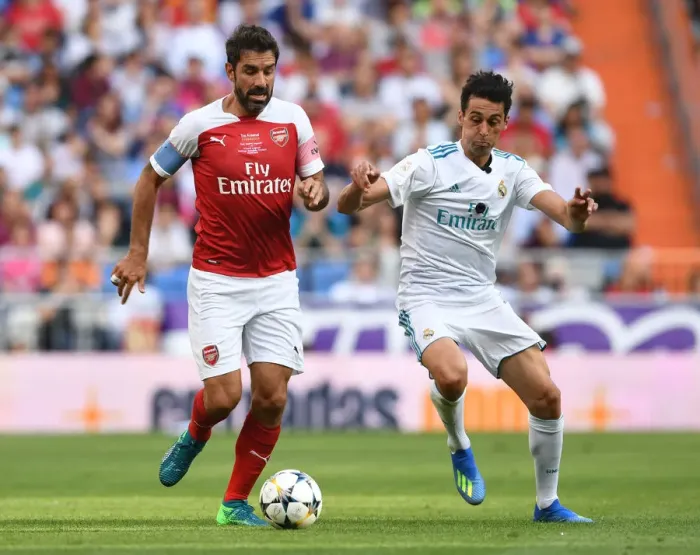 Framed Print : Arsenal vs. Real Madrid: A Legendary Clash at Bernabeu (2018-19) Framed Print : Arsenal vs. Real Madrid: A Legendary Clash at Bernabeu (2018-19)