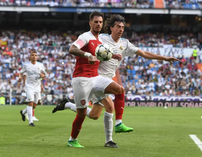 Framed Print : Arsenal vs. Real Madrid: A Legendary Clash at Bernabeu (2018-19) Framed Print : Arsenal vs. Real Madrid: A Legendary Clash at Bernabeu (2018-19)