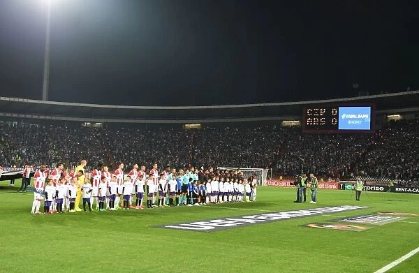 Arsenal vs. Red Star Belgrade - UEFA Europa League Showdown, Rajko Mitic Stadium, October 2017