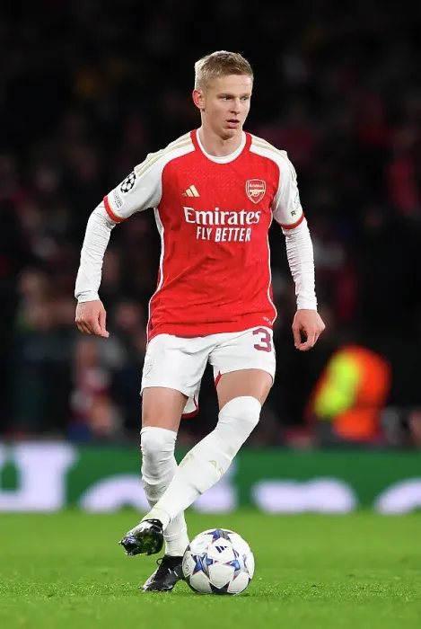 Framed Print : Arsenal vs Sevilla: Champions League Clash - Arsenal FC's Oleksandr Zinchenko in Action Framed Print : Arsenal vs Sevilla: Champions League Clash - Arsenal FC's Oleksandr Zinchenko in Action