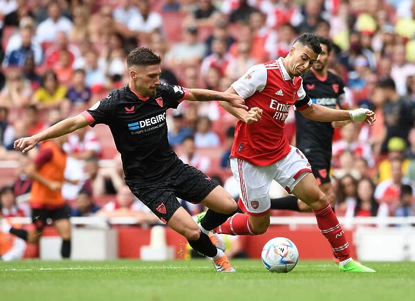 Arsenal vs Sevilla: Martinelli Takes on Jose Angel in Emirates Cup Clash (2022)
