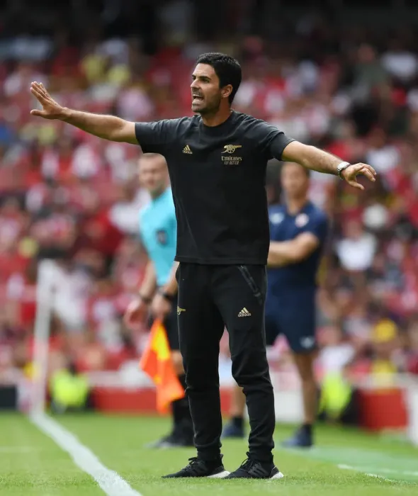 Framed Print : Arsenal vs Sevilla: Mikel Arteta Faces Off in Emirates Cup Showdown, 2022