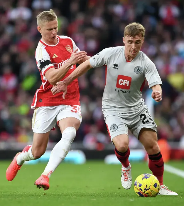 Framed Print : Arsenal vs Sheffield United: Tense Battle at Emirates Stadium, October 2023