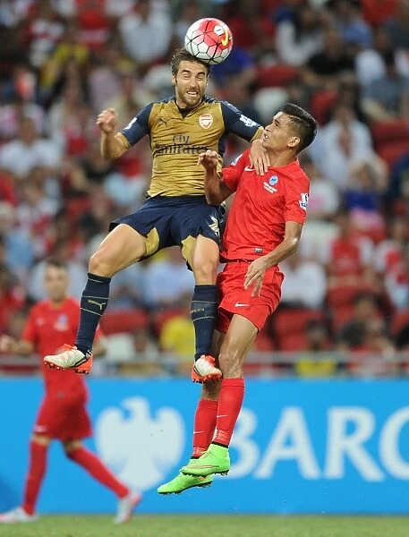 Arsenal vs Singapore XI: Mathieu Flamini Goes Head-to-Head