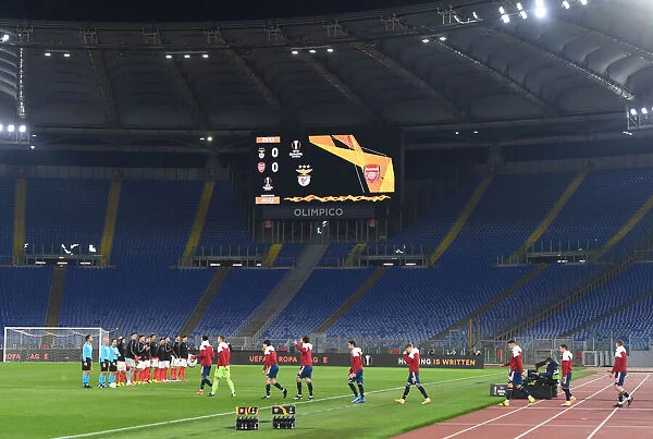 Arsenal vs. SL Benfica: Europa League Clash at Stadio Olimpico, Rome 2021