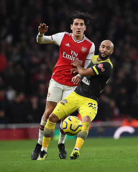Arsenal vs Southampton: Hector Bellerin Clashes with Nathan Redmond in Premier League Showdown