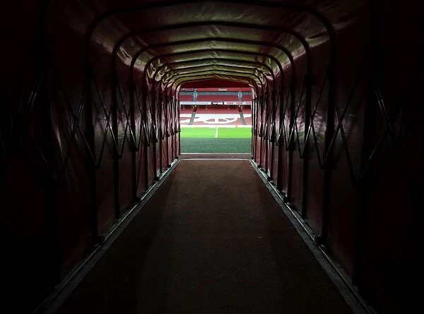 Arsenal vs Southampton: The Tunnel at Emirates Stadium - Premier League Clash, London, 2016