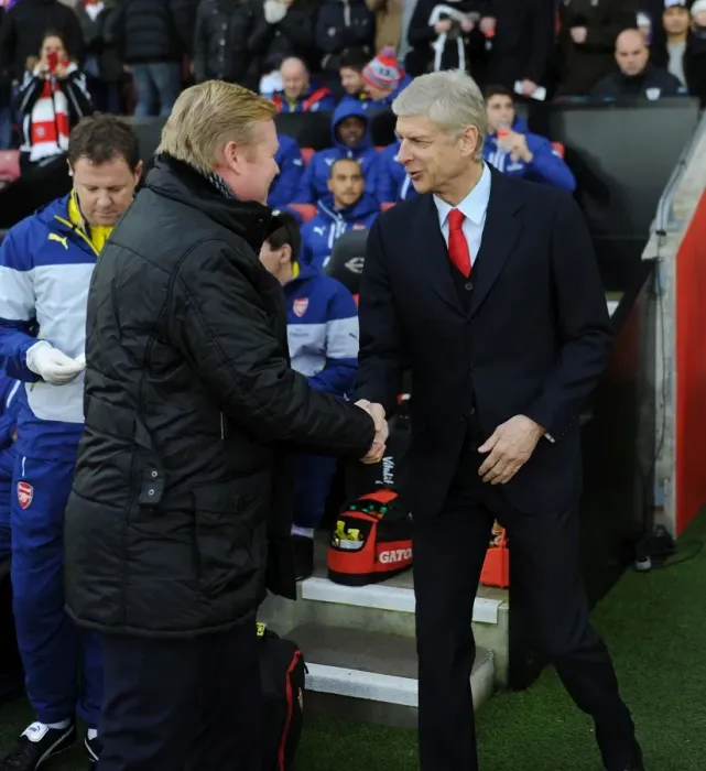 Framed Print : Arsenal vs Southampton: Wenger vs Koeman, Premier League Showdown (January 2015)