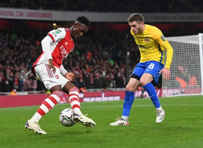 Framed Print : Arsenal vs Sunderland: Carabao Cup Quarterfinal Showdown at Emirates Stadium