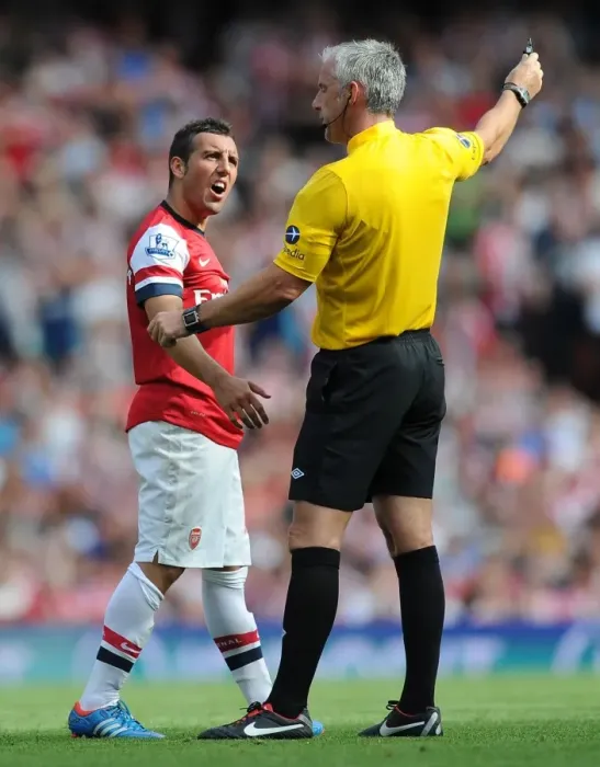 Framed Print : Arsenal vs Sunderland: Santi Cazorla Controversy at Emirates Stadium (2012-13) Framed Print : Arsenal vs Sunderland: Santi Cazorla Controversy at Emirates Stadium (2012-13)