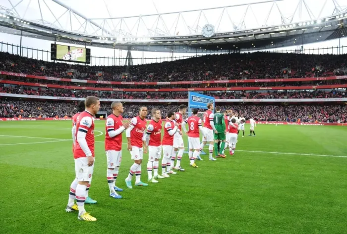 Framed Print : Arsenal vs Swansea: Premier League Showdown at Emirates Stadium (December 2012)