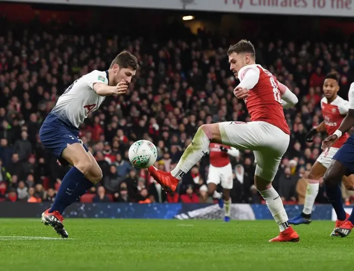 Framed Print : Arsenal vs. Tottenham: Carabao Cup Showdown at Emirates Stadium Framed Print : Arsenal vs. Tottenham: Carabao Cup Showdown at Emirates Stadium