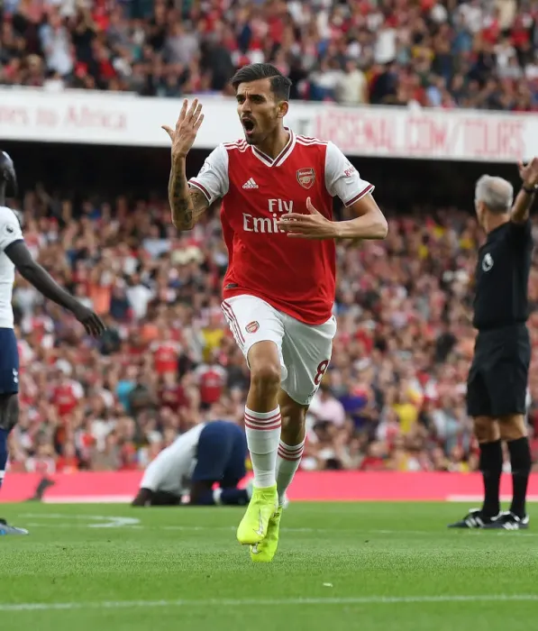 Framed Print : Arsenal vs. Tottenham: Ceballos Rallies Arsenal Fans Amidst Premier League Tension (2019-20) Framed Print : Arsenal vs. Tottenham: Ceballos Rallies Arsenal Fans Amidst Premier League Tension (2019-20)