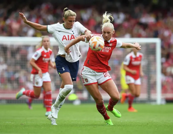 Framed Print : Arsenal vs. Tottenham: Clash of the London Rivals in FA Womens Super League Framed Print : Arsenal vs. Tottenham: Clash of the London Rivals in FA Womens Super League