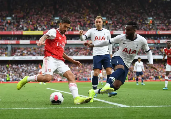 Framed Print : Arsenal vs. Tottenham: Clash of the London Rivals in the Premier League (September 2019)
