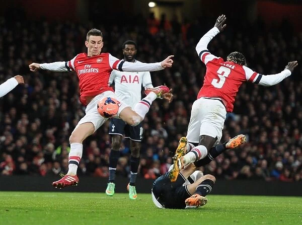 Arsenal vs. Tottenham: Intense Rivalry in the FA Cup Third Round - Laurent Koscielny vs. Vlad Chiriches Clash
