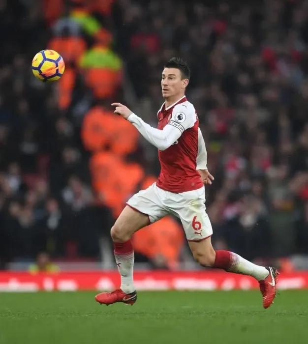 Framed Print : Arsenal vs. Tottenham: Koscielny's Battle in the Heart of the Action (2017-18) Framed Print : Arsenal vs. Tottenham: Koscielny's Battle in the Heart of the Action (2017-18)