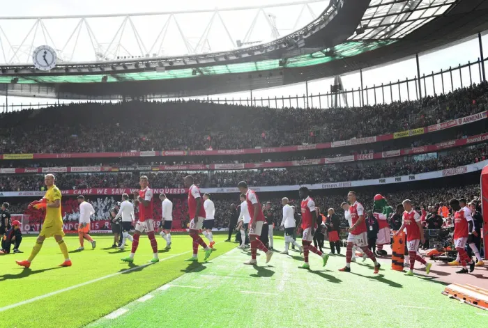 Framed Print : Arsenal vs. Tottenham: Premier League Clash at Emirates Stadium (2022-23)