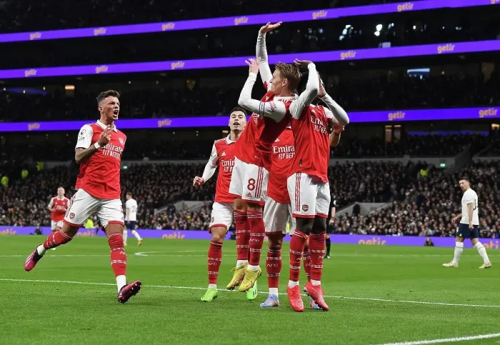 Framed Print : Arsenal vs. Tottenham: Premier League Clash at Tottenham Hotspur Stadium (January 2023) Framed Print : Arsenal vs. Tottenham: Premier League Clash at Tottenham Hotspur Stadium (January 2023)