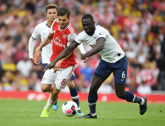 Framed Print : Arsenal vs. Tottenham: A Premier League Rivalry Fueled by Passion and Skill at the Emirates Framed Print : Arsenal vs. Tottenham: A Premier League Rivalry Fueled by Passion and Skill at the Emirates
