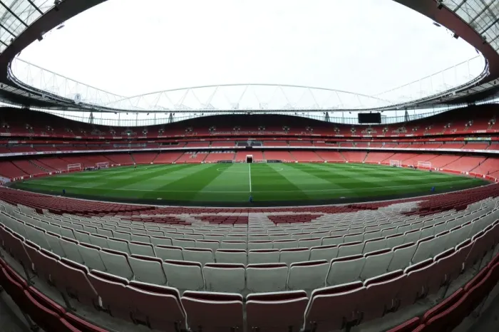 Framed Print : Arsenal vs. Tottenham Rivalry: Emirates Stadium (2014-15 Premier League)