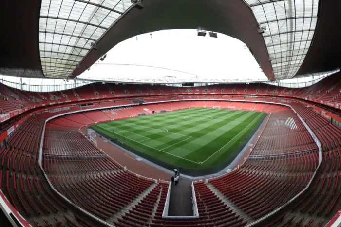 Framed Print : Arsenal vs. Tottenham Rivalry: Emirates Stadium (2014-15 Premier League) Framed Print : Arsenal vs. Tottenham Rivalry: Emirates Stadium (2014-15 Premier League)