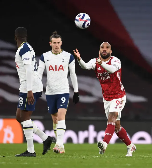 Framed Print : Arsenal vs. Tottenham: A Rivalry Renewed in Empty Emirates Stadium