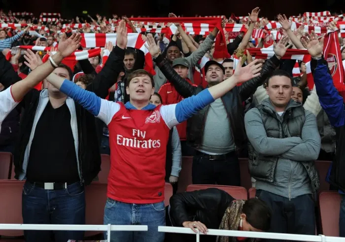 Framed Print : Arsenal vs. Tottenham: A Sea of Emotions in the Premier League (2011-12)