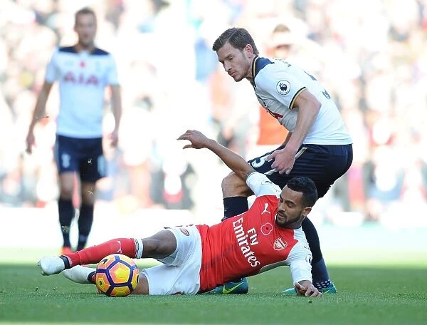 Arsenal vs. Tottenham: Walcott vs. Vertonghen - A Premier League Rivalry Clash (2016-17)
