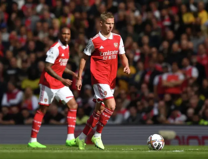 Framed Print : Arsenal vs. Tottenham: Zinchenko's Intense Showdown in the 2022-23 Premier League Framed Print : Arsenal vs. Tottenham: Zinchenko's Intense Showdown in the 2022-23 Premier League