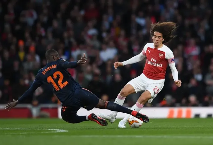 Framed Print : Arsenal vs Valencia: Clash between Guendouzi and Diakhaby in UEFA Europa League Semi-Final Framed Print : Arsenal vs Valencia: Clash between Guendouzi and Diakhaby in UEFA Europa League Semi-Final