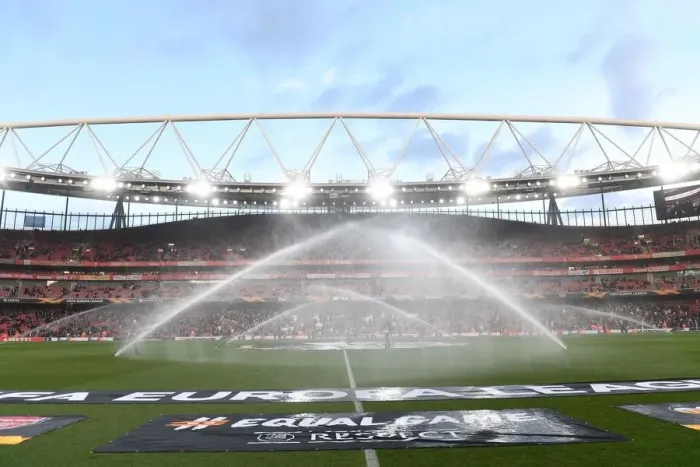 Framed Print : Arsenal vs Valencia: UEFA Europa League Semi-Final Showdown at Emirates Stadium, London 2019
