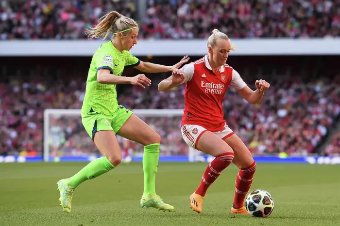 Framed Print : Arsenal vs. VfL Wolfsburg: A Battle in the UEFA Women's Champions League Semifinals Framed Print : Arsenal vs. VfL Wolfsburg: A Battle in the UEFA Women's Champions League Semifinals