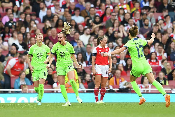 Arsenal vs. VfL Wolfsburg: Jill Roord Scores in UEFA Women's Champions League Semifinal 2nd Leg