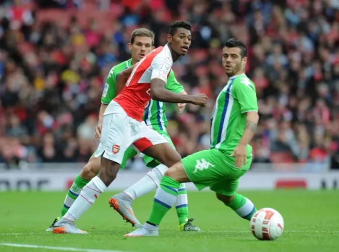 Framed Print : Arsenal vs. VfL Wolfsburg: Tense Battle at the Emirates Cup, 2015 Framed Print : Arsenal vs. VfL Wolfsburg: Tense Battle at the Emirates Cup, 2015