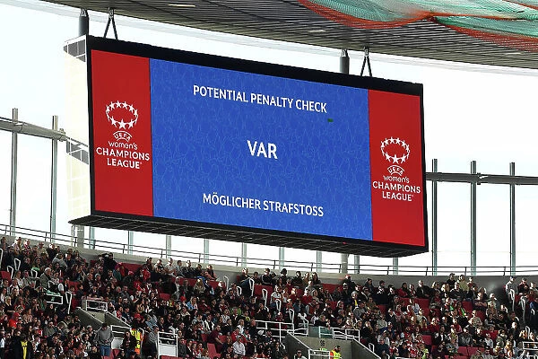 Arsenal vs. VfL Wolfsburg: VAR Decision Pending - UEFA Women's Champions League Semifinal