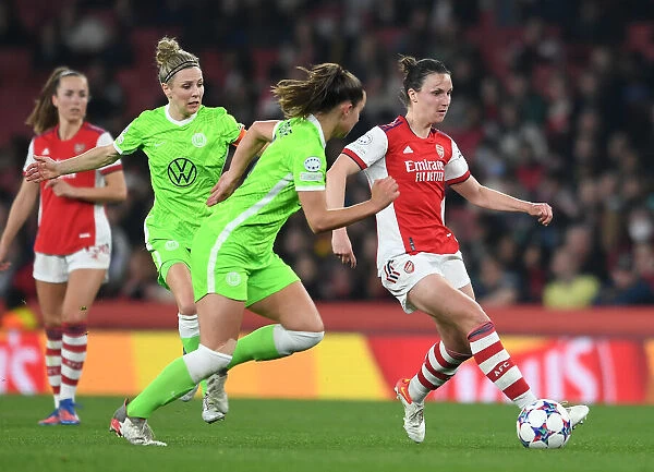 Arsenal vs. VfL Wolfsburg: Women's Champions League Quarterfinal Clash at Emirates Stadium