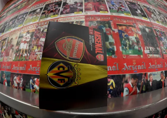 Framed Print : Arsenal vs Villarreal: UEFA Europa League Semi-Final at Empty Emirates Stadium (2020-21) Framed Print : Arsenal vs Villarreal: UEFA Europa League Semi-Final at Empty Emirates Stadium (2020-21)