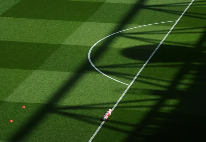 Framed Print : Arsenal vs. Watford: Emirates Stadium Pitch (2015-16 Premier League) Framed Print : Arsenal vs. Watford: Emirates Stadium Pitch (2015-16 Premier League)