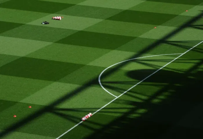 Framed Print : Arsenal vs Watford: Emirates Stadium Pitch (2015-16 Premier League) Framed Print : Arsenal vs Watford: Emirates Stadium Pitch (2015-16 Premier League)