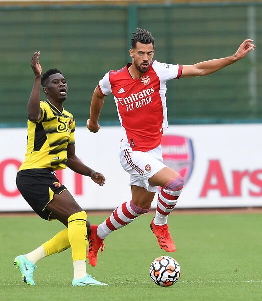Arsenal vs. Watford: Pablo Mari Clashes with Ismaila Sarr in Pre-Season Friendly