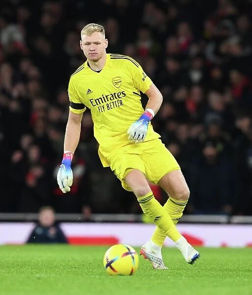 Arsenal vs. West Ham: Aaron Ramsdale in Action at the Emirates Stadium, Premier League 2022-23