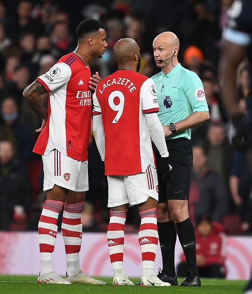 Arsenal vs. West Ham: Gabriel and Lacazette Controversy at Emirates Stadium